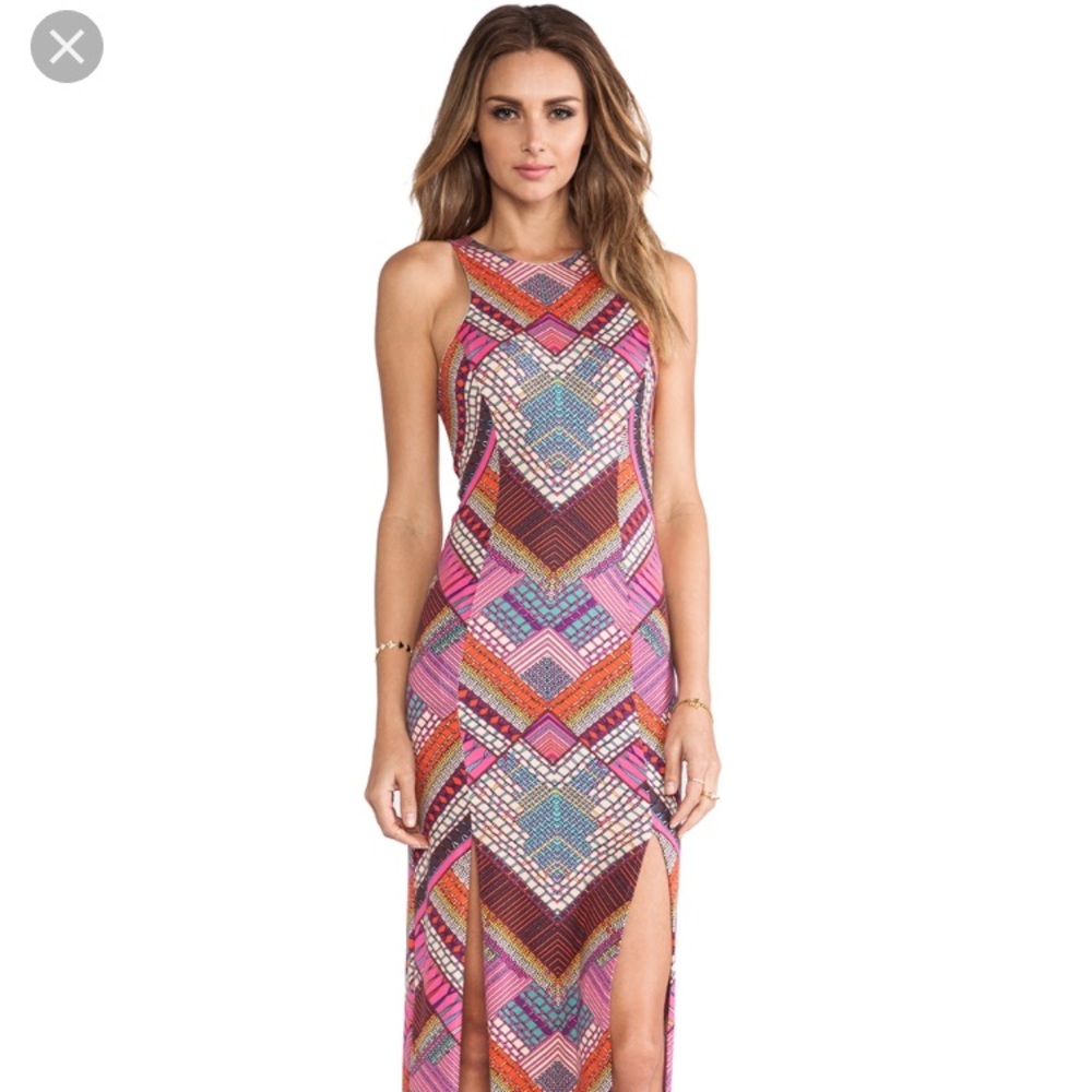 Mara Hoffman maxi slit dress